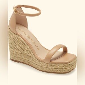 Stuart Weitzman Nudist Espadrille Wedge